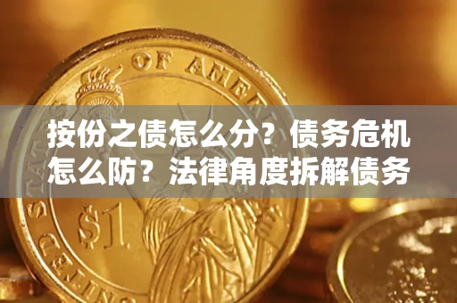 北京按份之债怎么分？债务危机怎么防？法律角度拆解债务分配与风险自保指南