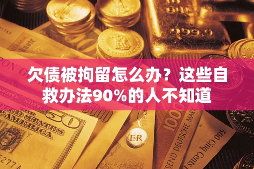 北京欠债被拘留怎么办？这些自救办法90%的人不知道