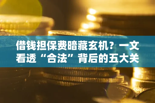 北京借钱担保费暗藏玄机？一文看透“合法”背后的五大关键陷阱