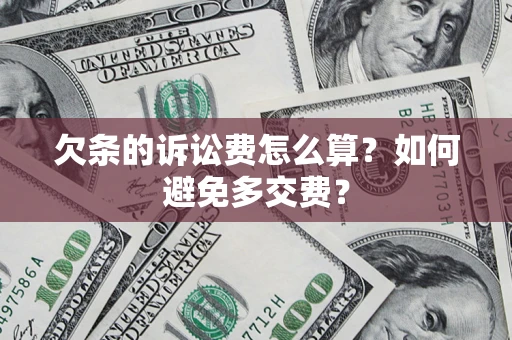 北京欠条的诉讼费怎么算？如何避免多交费？