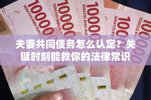 北京夫妻共同债务怎么认定？关键时刻能救你的法律常识