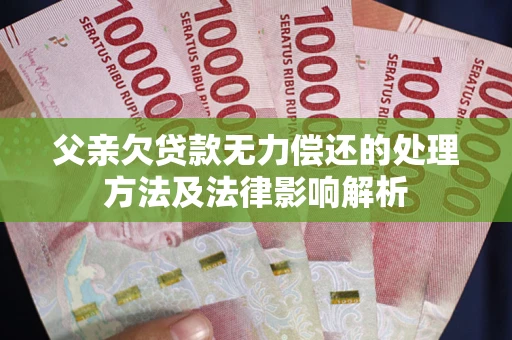 北京父亲欠贷款无力偿还的处理方法及法律影响解析